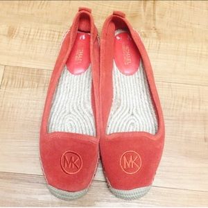 Michael Kors Keli Logo Espadrille Orange S…